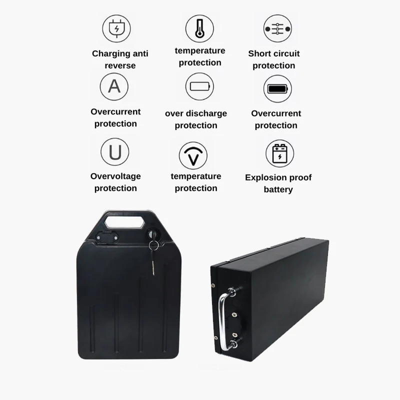 ハーレーバッテリー 60V 20Ah 30Ah 40Ah 5 - 60V 50Ah Electric Scooter Battery のレビューと価格