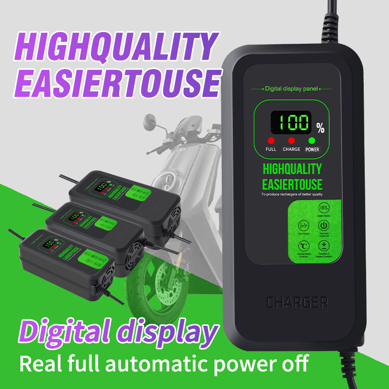 新しくアップグレードされたリチウム電池充電器 36V 42V - 84V 20A Smart Charger のレビューと価格